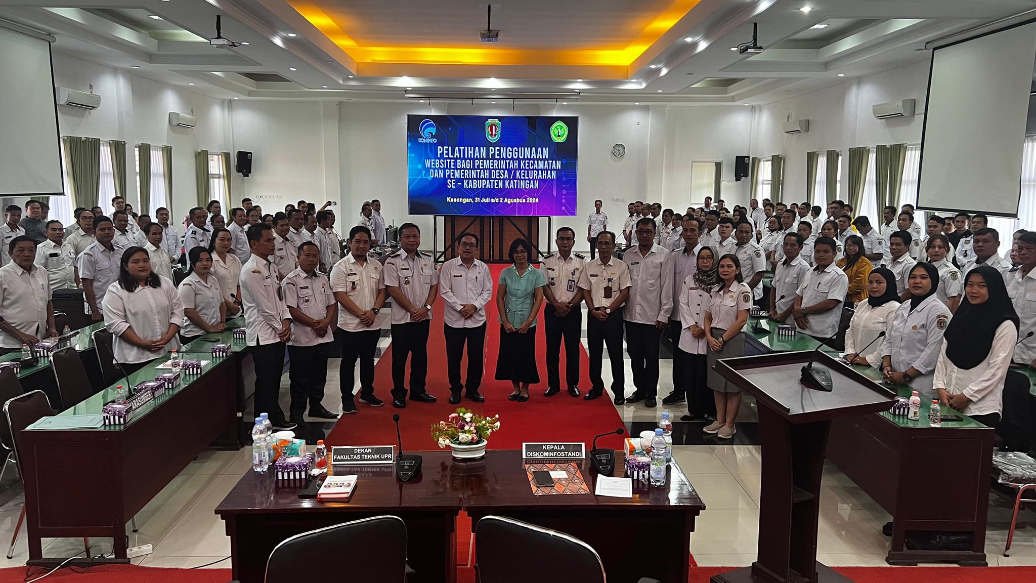 Pellaksanaan Pelatihan  Penggunaan Website Tahun 2024